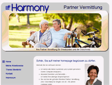 Tablet Screenshot of hpvharmony.ch